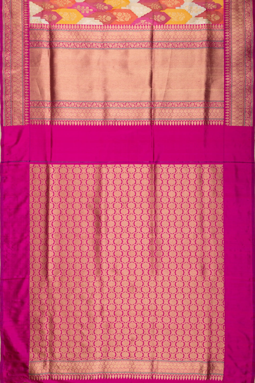 Banarasi Silk Brocade Rangkat Saree