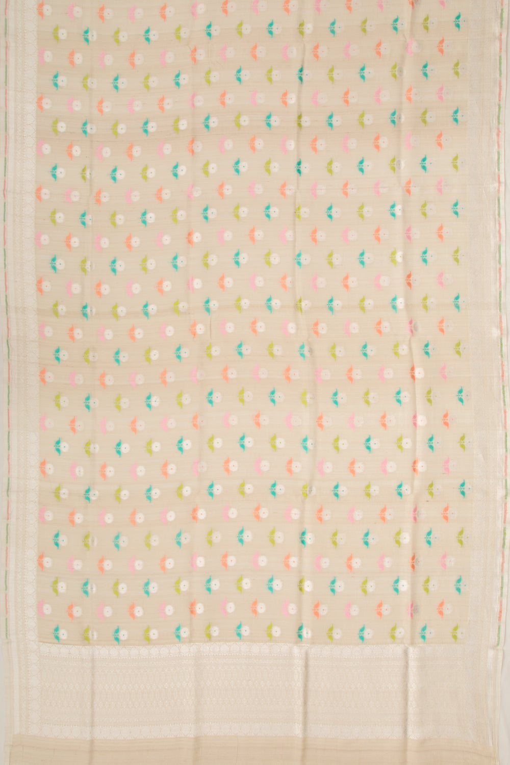 Tussar Butta Beige Dupatta