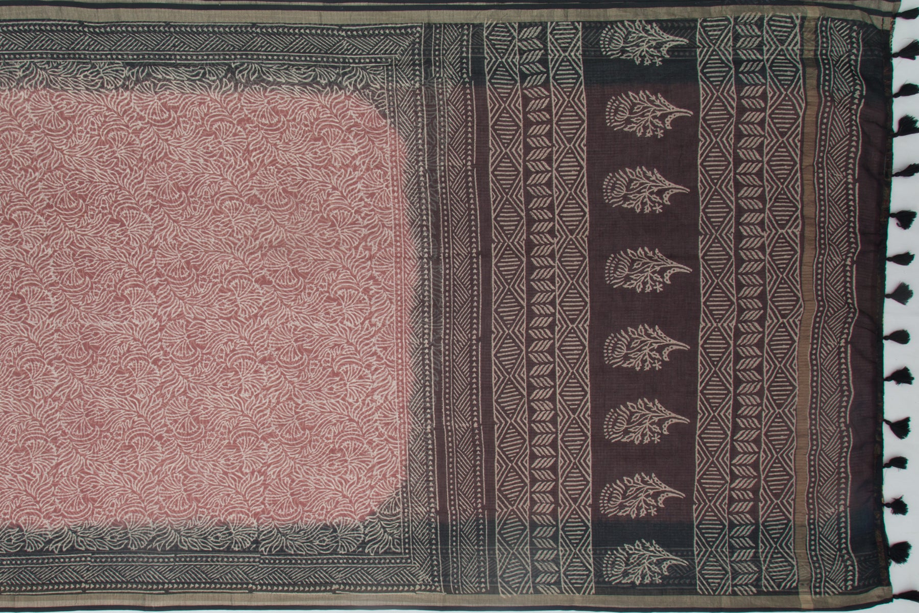 Kota Silk Printed Snuff Saree