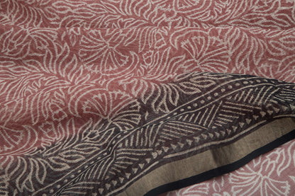 Kota Cotton Printed Snuff Saree