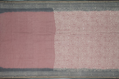 Kota Cotton Printed Snuff Saree
