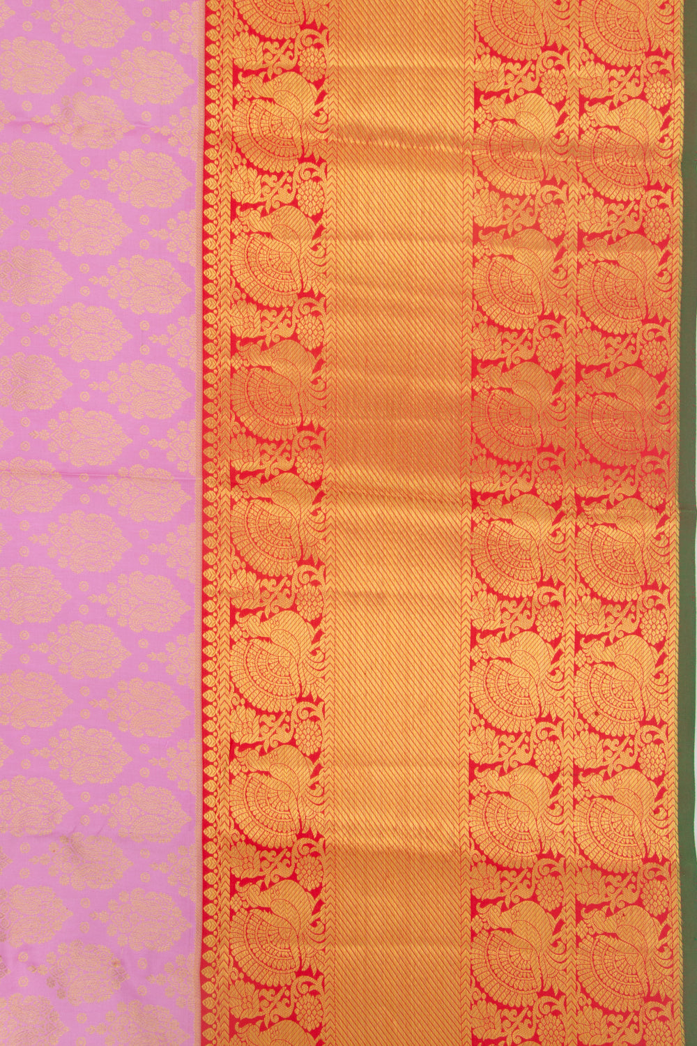 Taranga Kanchi Silk Brocade Baby Pink Saree