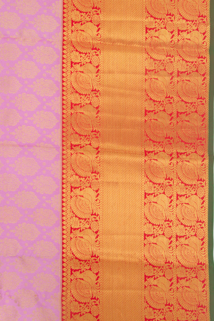 Taranga Kanchi Silk Brocade Baby Pink Saree