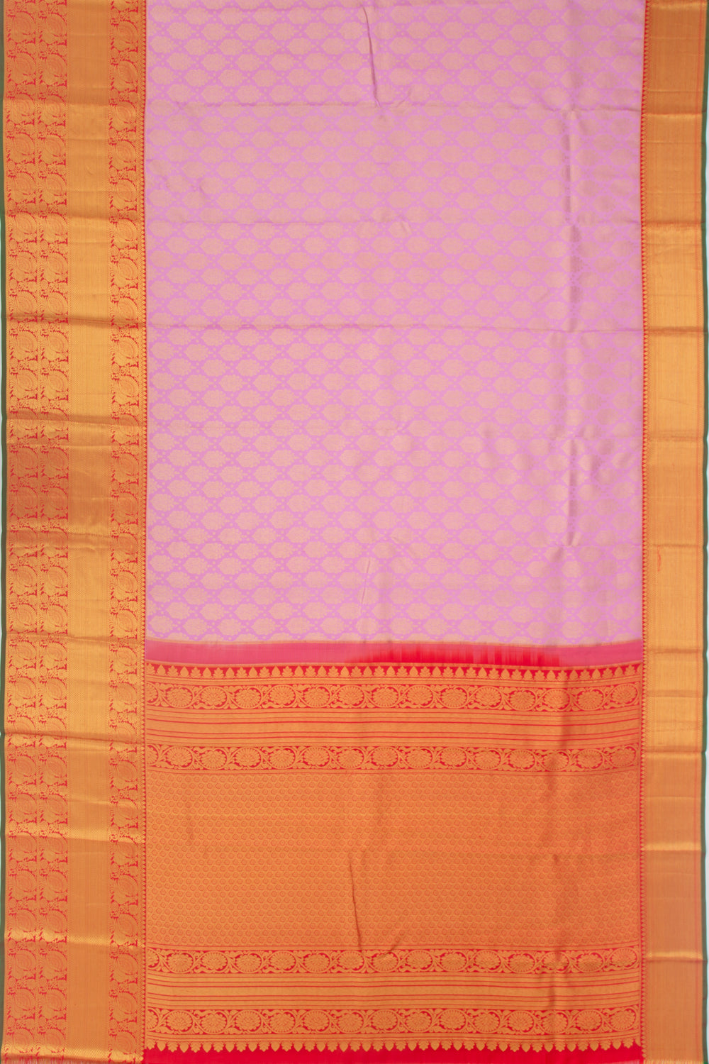 Taranga Kanchi Silk Brocade Baby Pink Saree