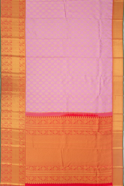 Taranga Kanchi Silk Brocade Baby Pink Saree