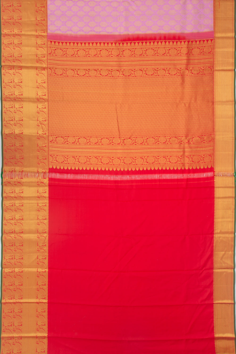 Taranga Kanchi Silk Brocade Baby Pink Saree