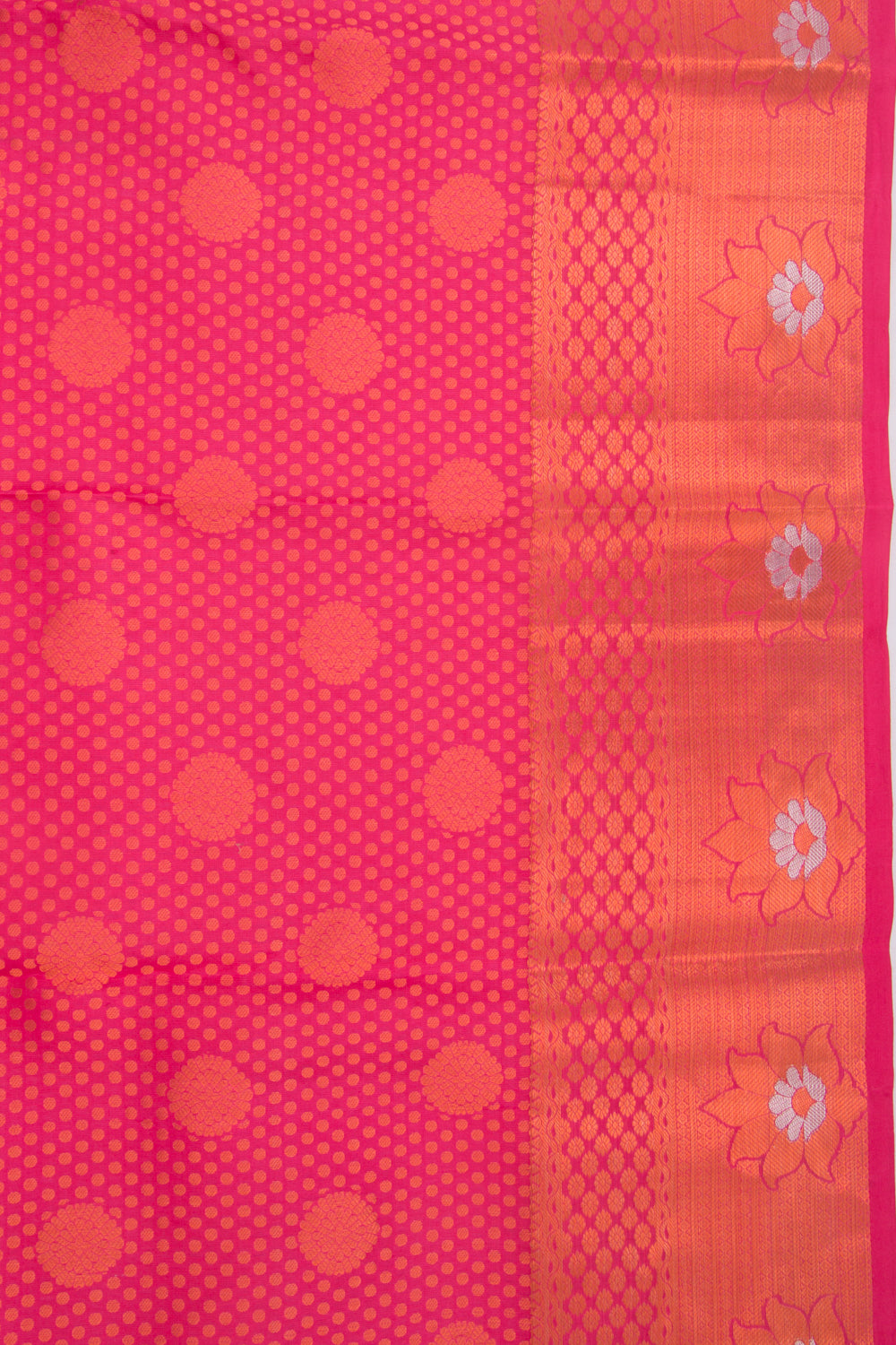 Taranga Kanchi Silk Brocade Pink Saree