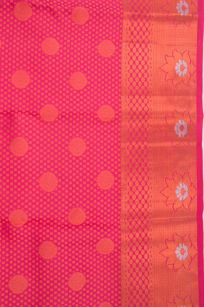 Taranga Kanchi Silk Brocade Pink Saree