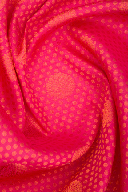 Taranga Kanchi Silk Brocade Pink Saree