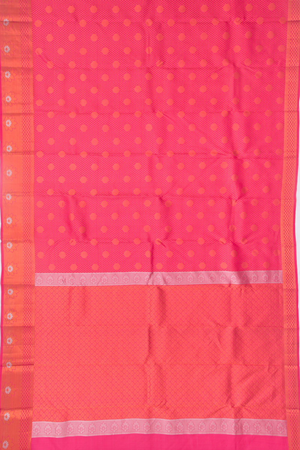 Taranga Kanchi Silk Brocade Pink Saree