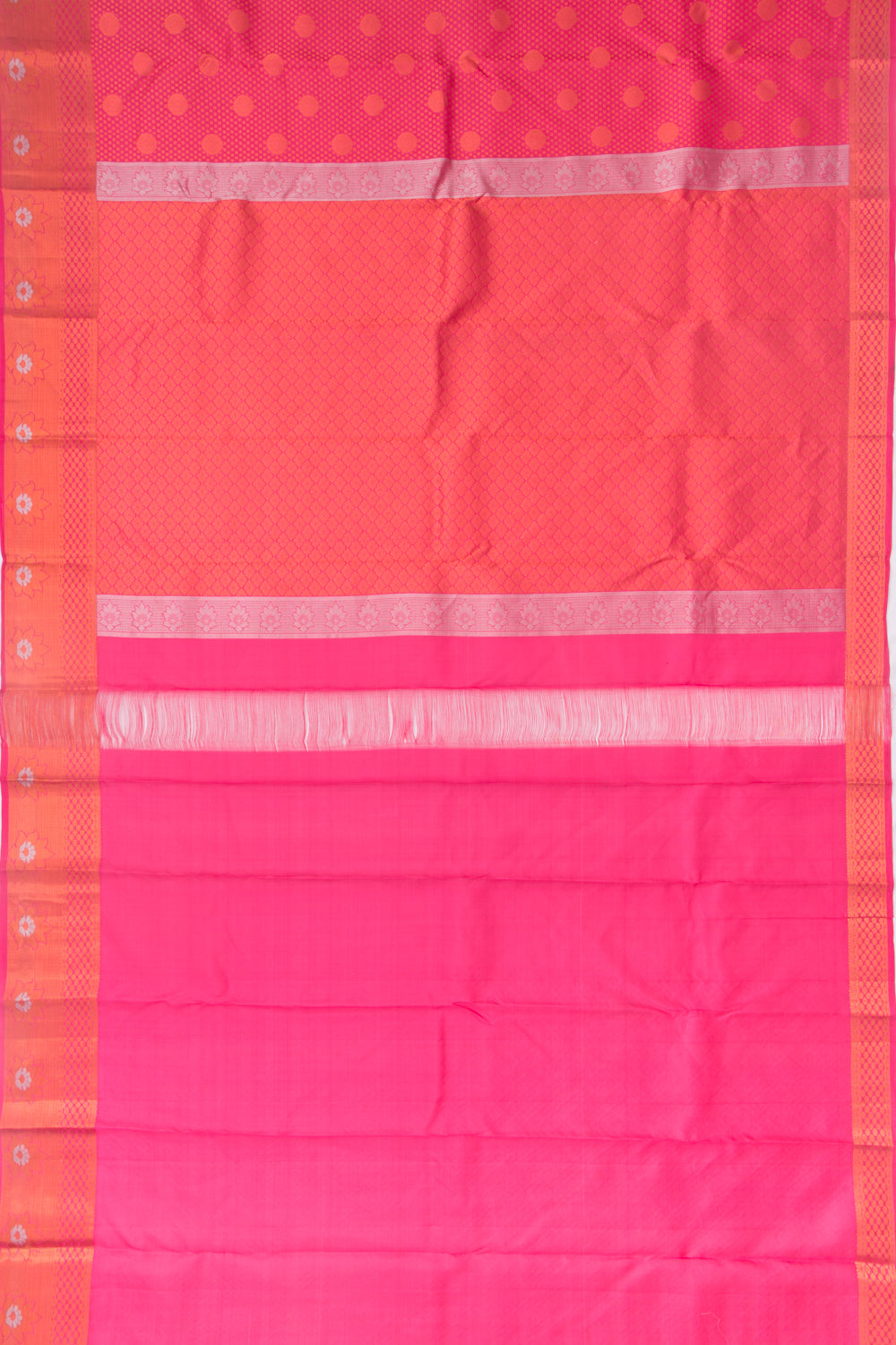 Taranga Kanchi Silk Brocade Pink Saree