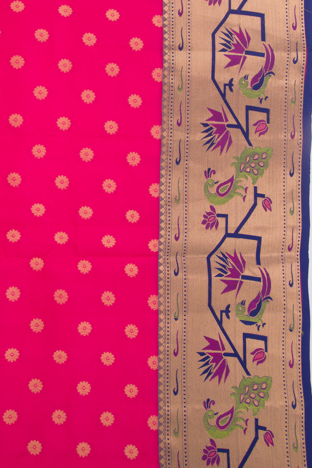 Taranga Kanchi Silk Butta Pink Saree