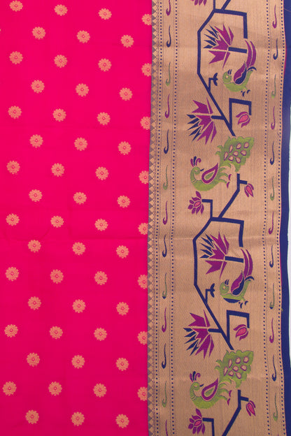 Taranga Kanchi Silk Butta Pink Saree