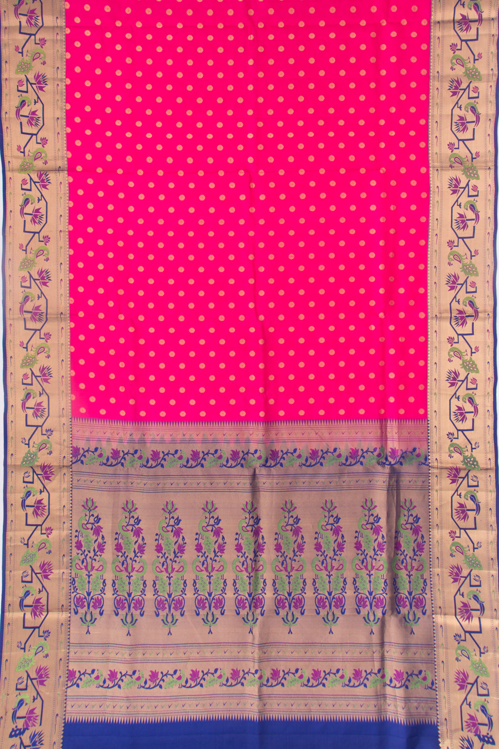 Taranga Kanchi Silk Butta Pink Saree