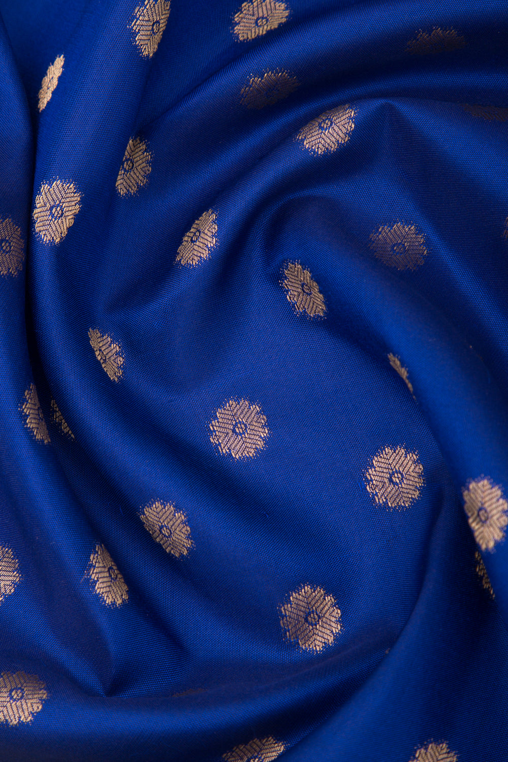 Taranga Kanchi Silk Butta Dark Blue Saree