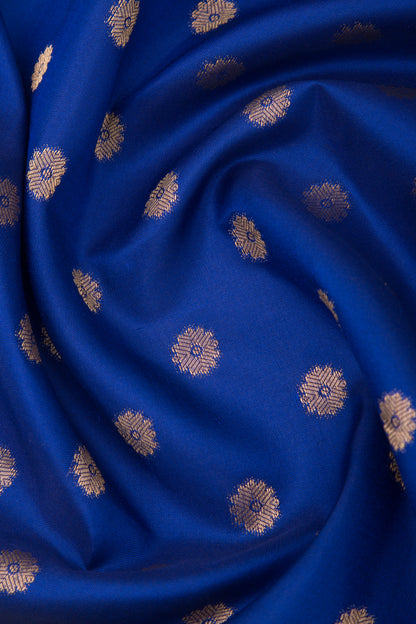 Taranga Kanchi Silk Butta Dark Blue Saree