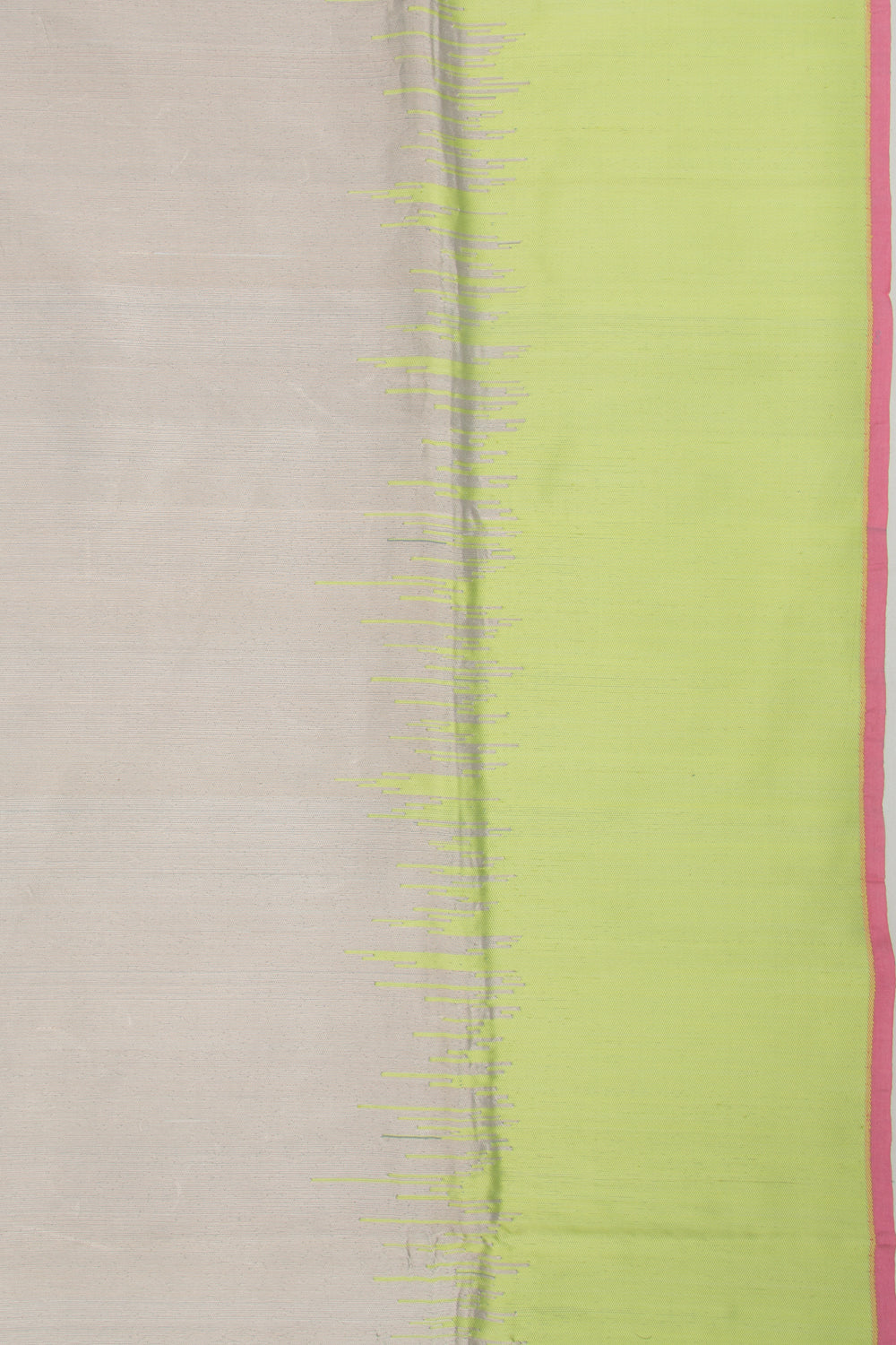 Banarasi Silk Tissue Brocade Silver Saree