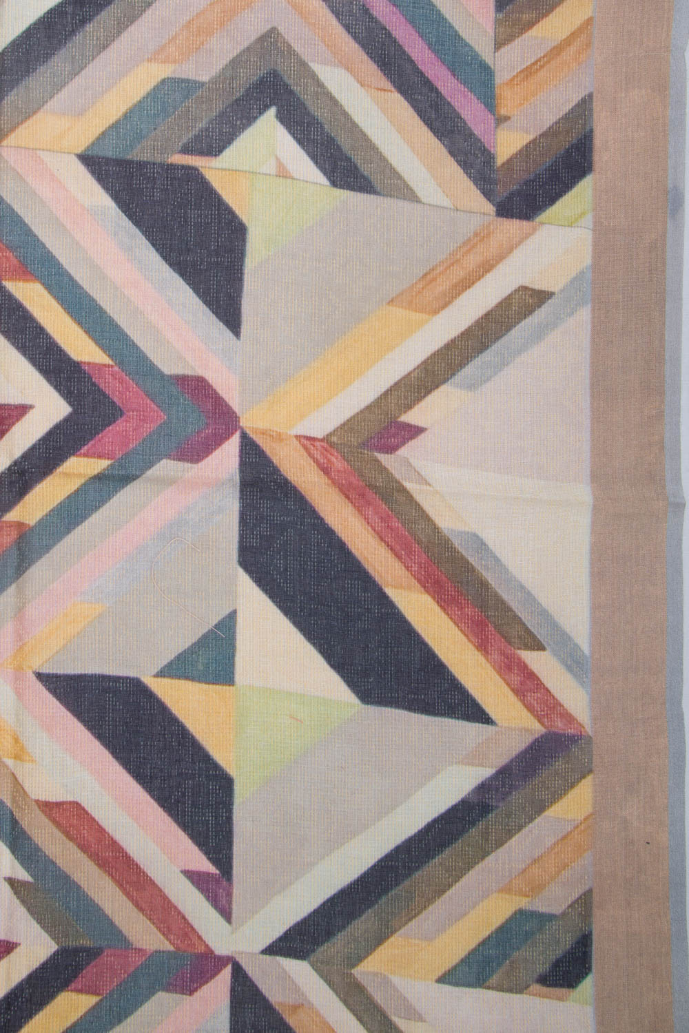 Tussar Printed Multi Colour Saree