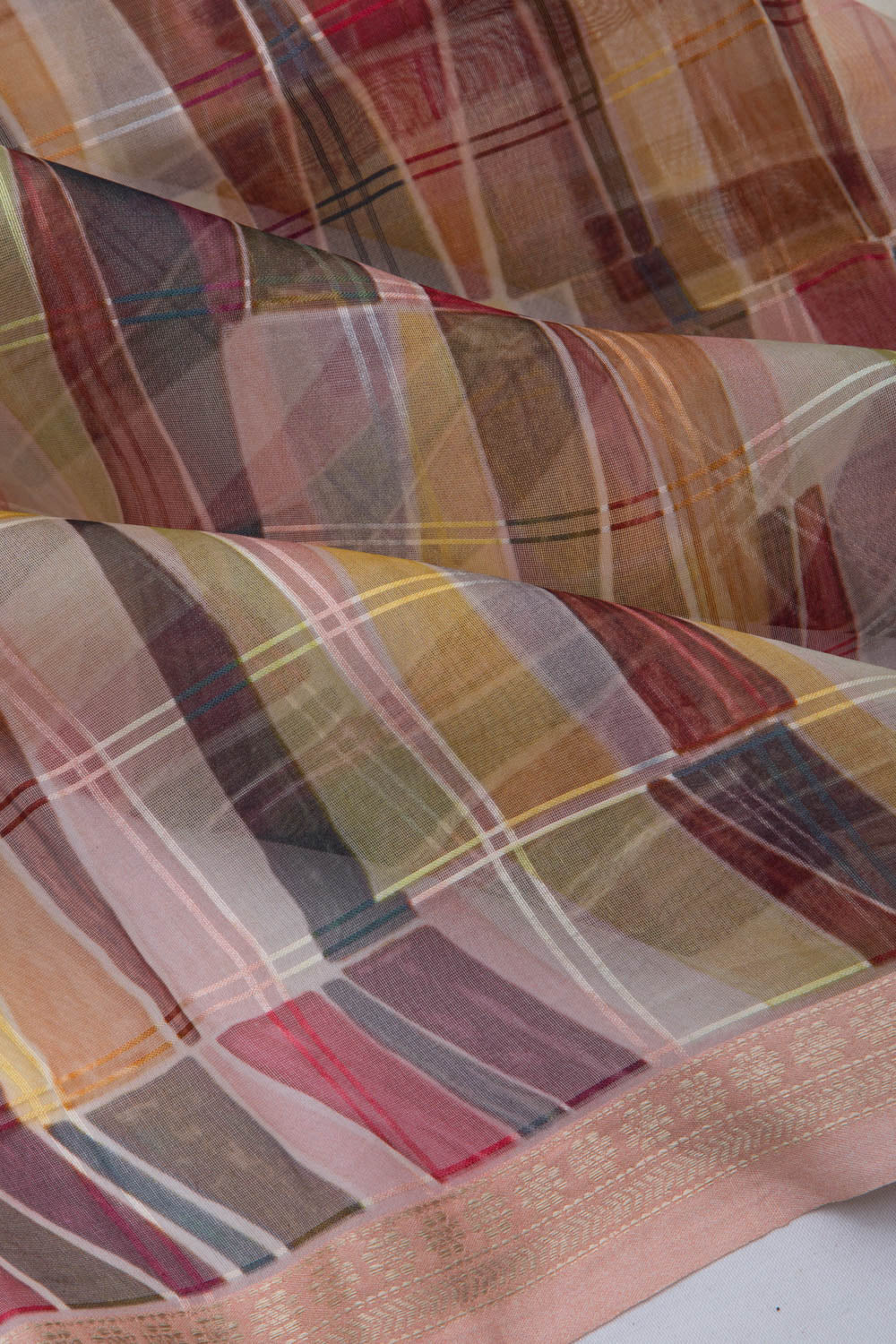 Organza Printed Multi Colour Saree