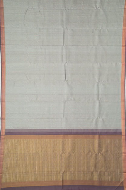 Taranga Kanchi Silk Jacquard Grey Saree