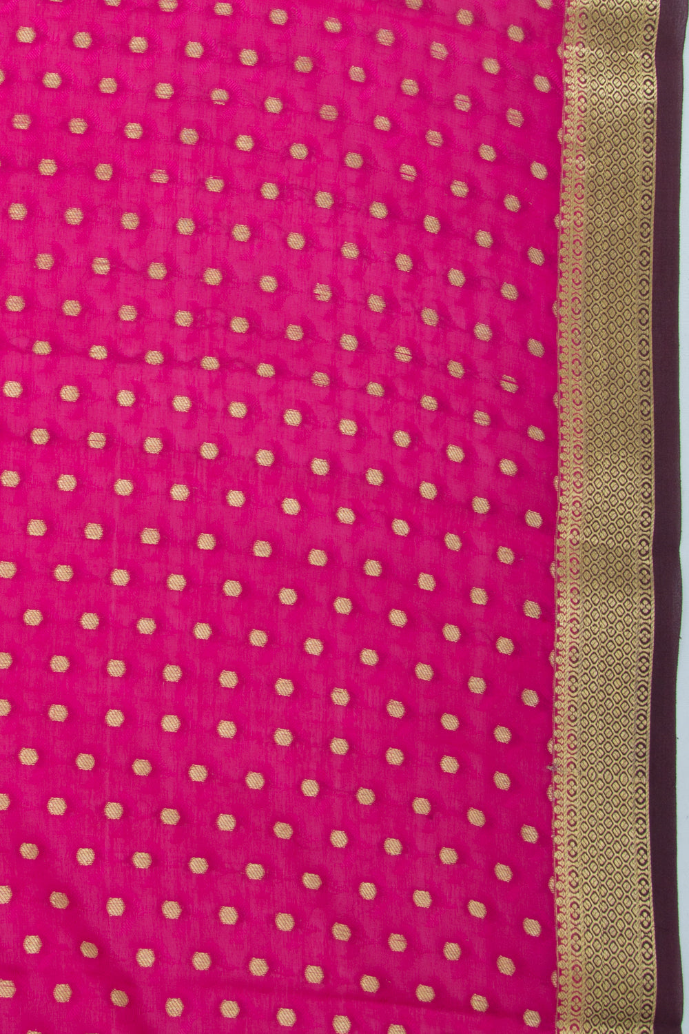 Binny Silk Jacquard And Butta Pink Saree
