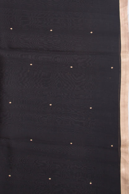 Organza Butta Black Saree