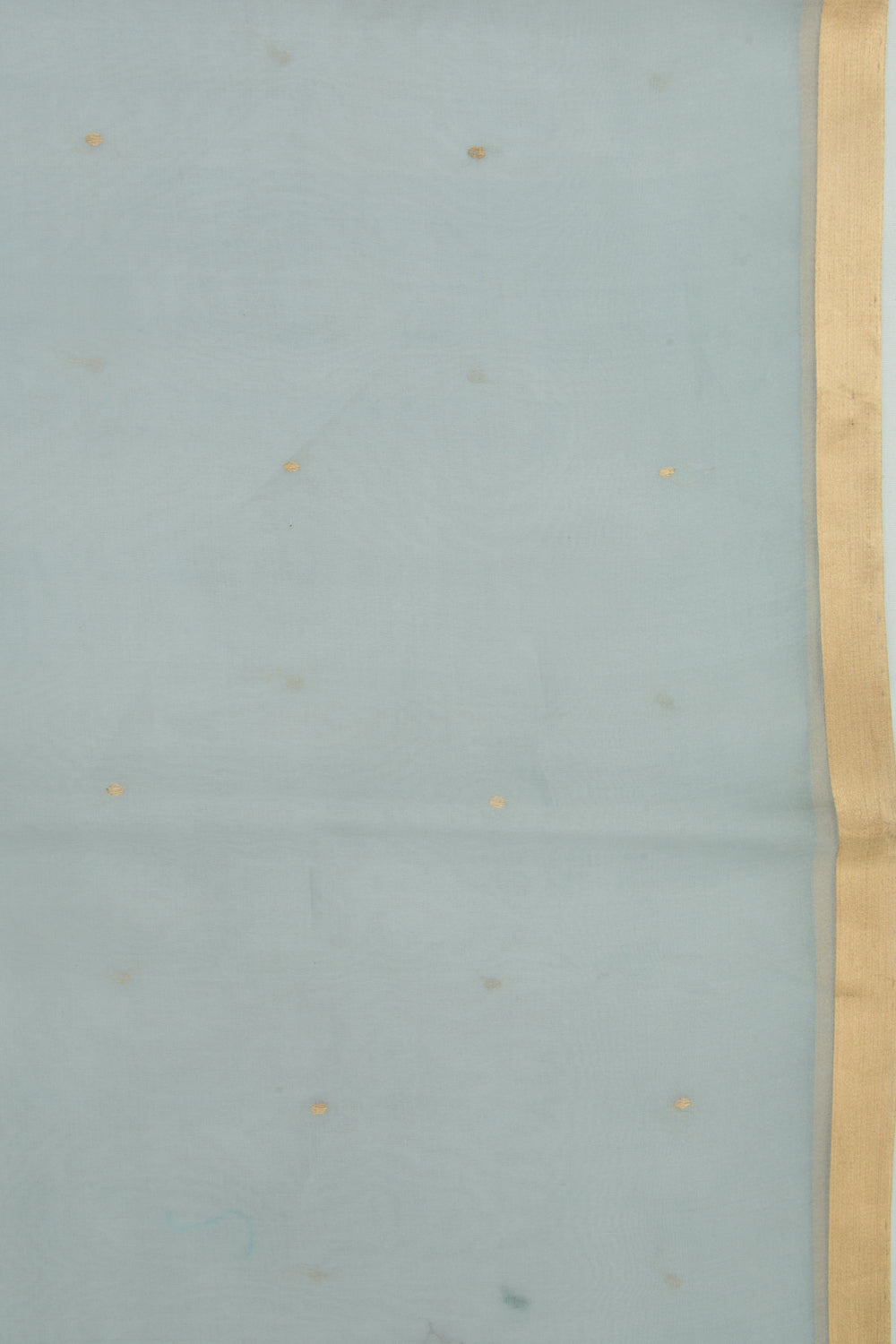 Banarasi Kora Organza Butta Blue Saree