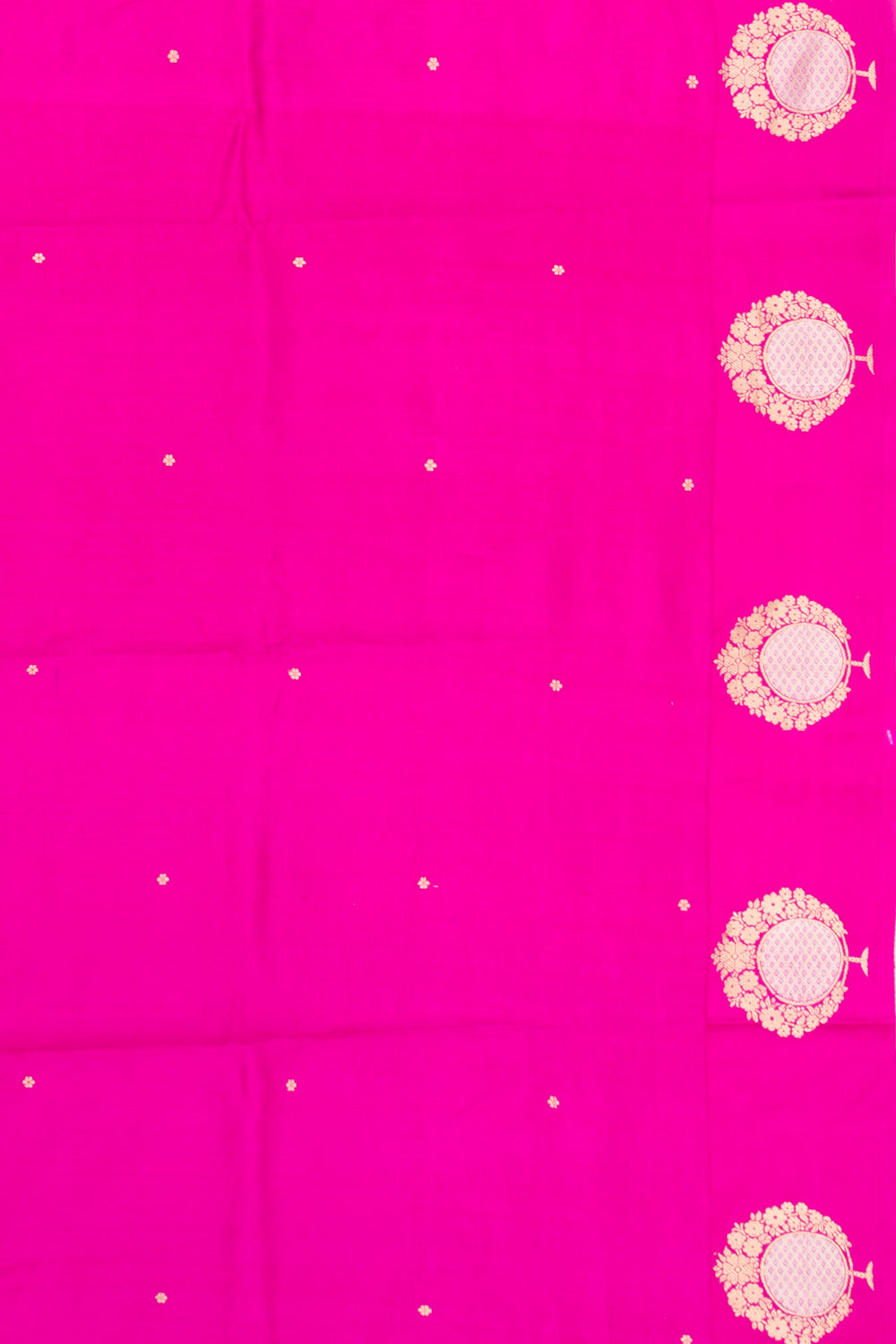 Banarasi Katan Silk Butta Pink Saree
