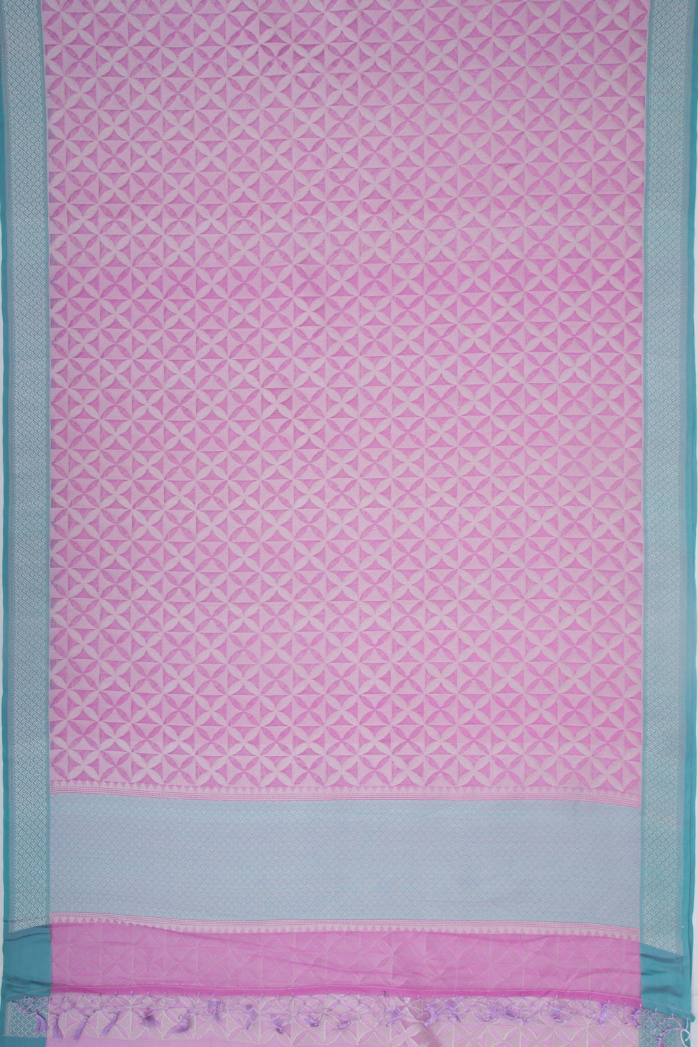 Organza Brocade Pink Saree