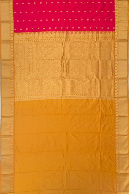 Kanchipuram Silk Butta Pink Saree