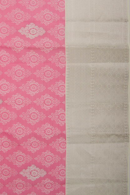 Taranga Kanchi Silk Jacquard And Butta Pink Saree