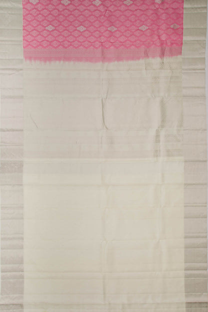 Taranga Kanchi Silk Jacquard And Butta Pink Saree
