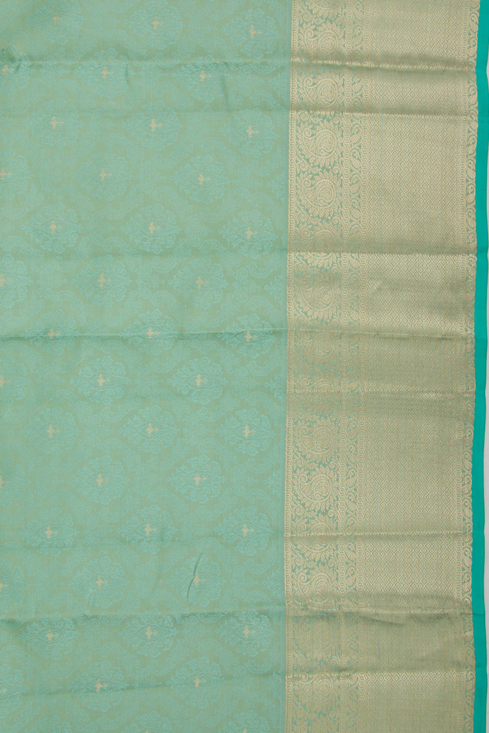 Taranga Kanchi Silk Jacquard Sea Green Saree