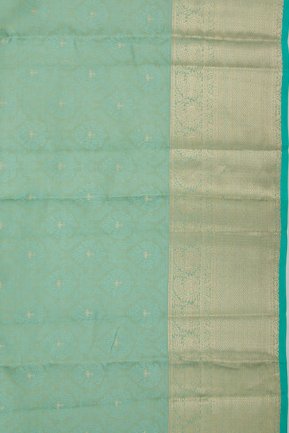 Taranga Kanchi Silk Jacquard Sea Green Saree