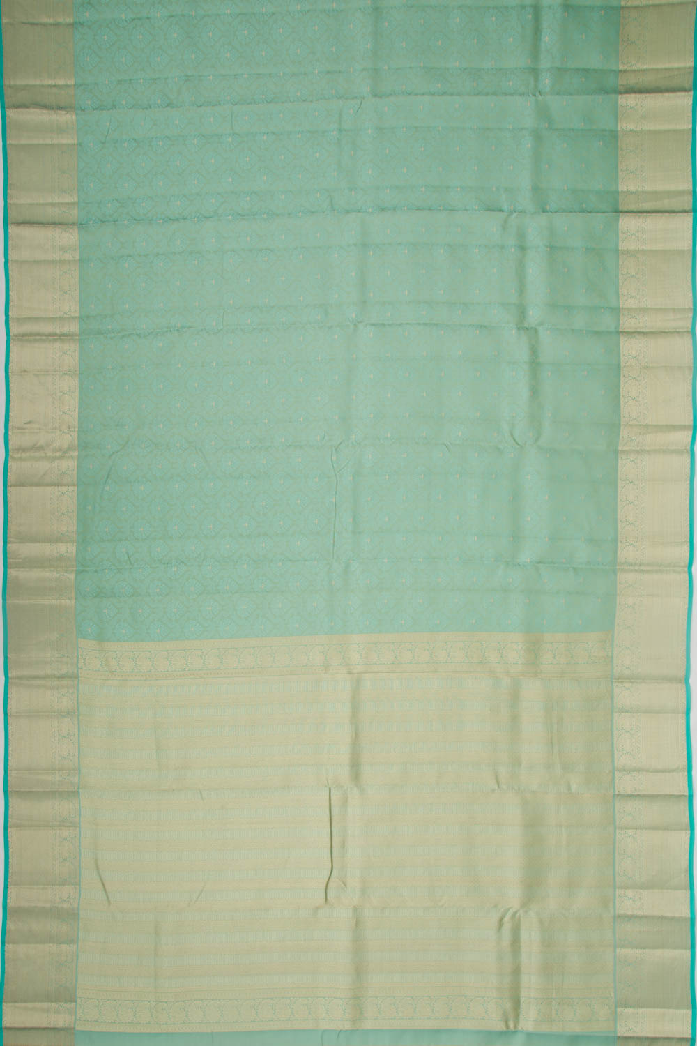 Taranga Kanchi Silk Jacquard Sea Green Saree