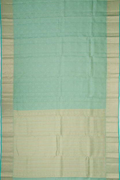Taranga Kanchi Silk Jacquard Sea Green Saree