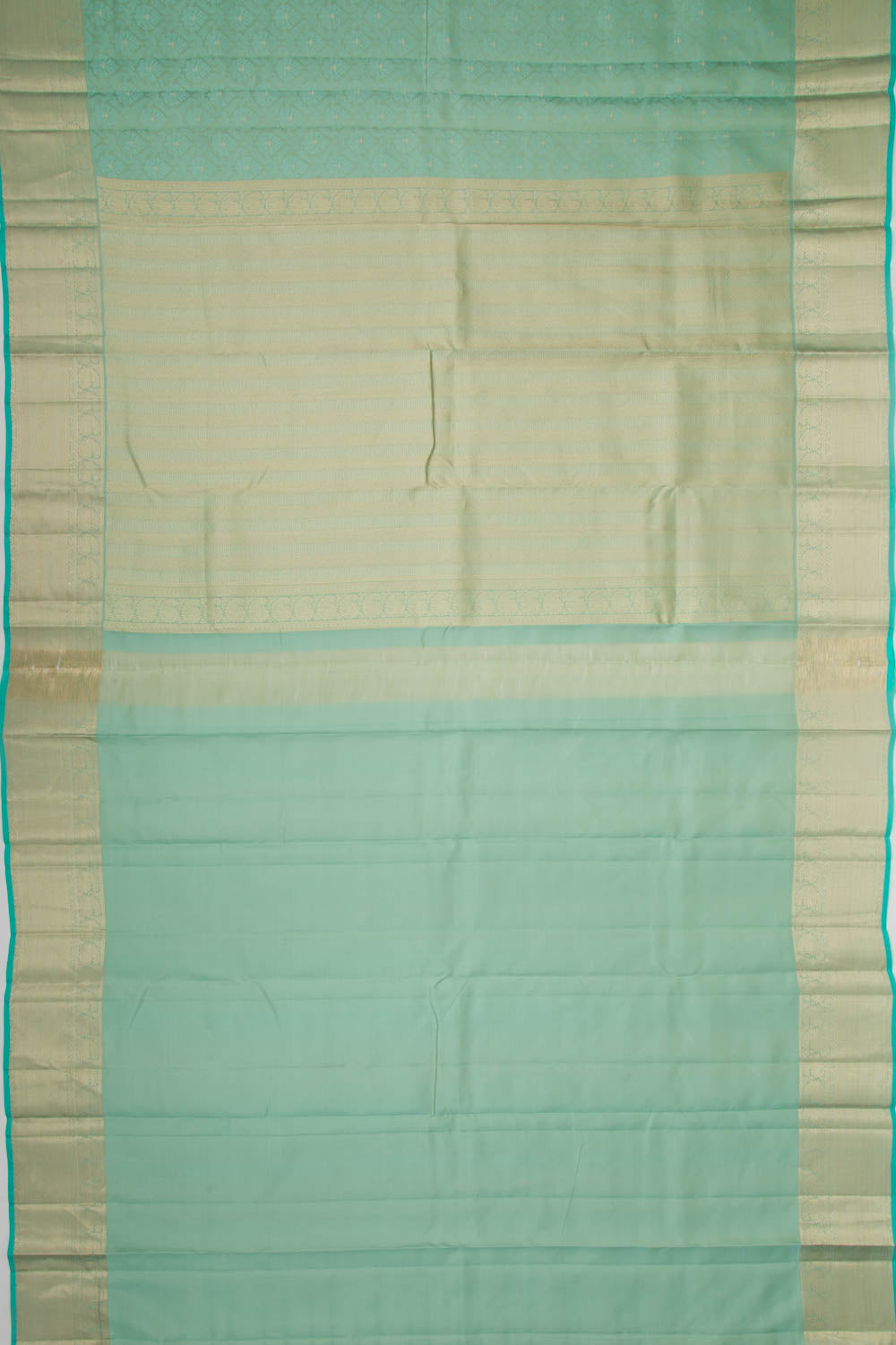 Taranga Kanchi Silk Jacquard Sea Green Saree