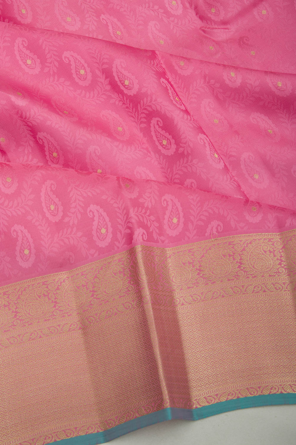 Taranga Kanchi Silk Jacquard Pink Saree