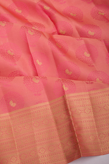 Taranga Kanchi Silk Jacquard Pink Saree