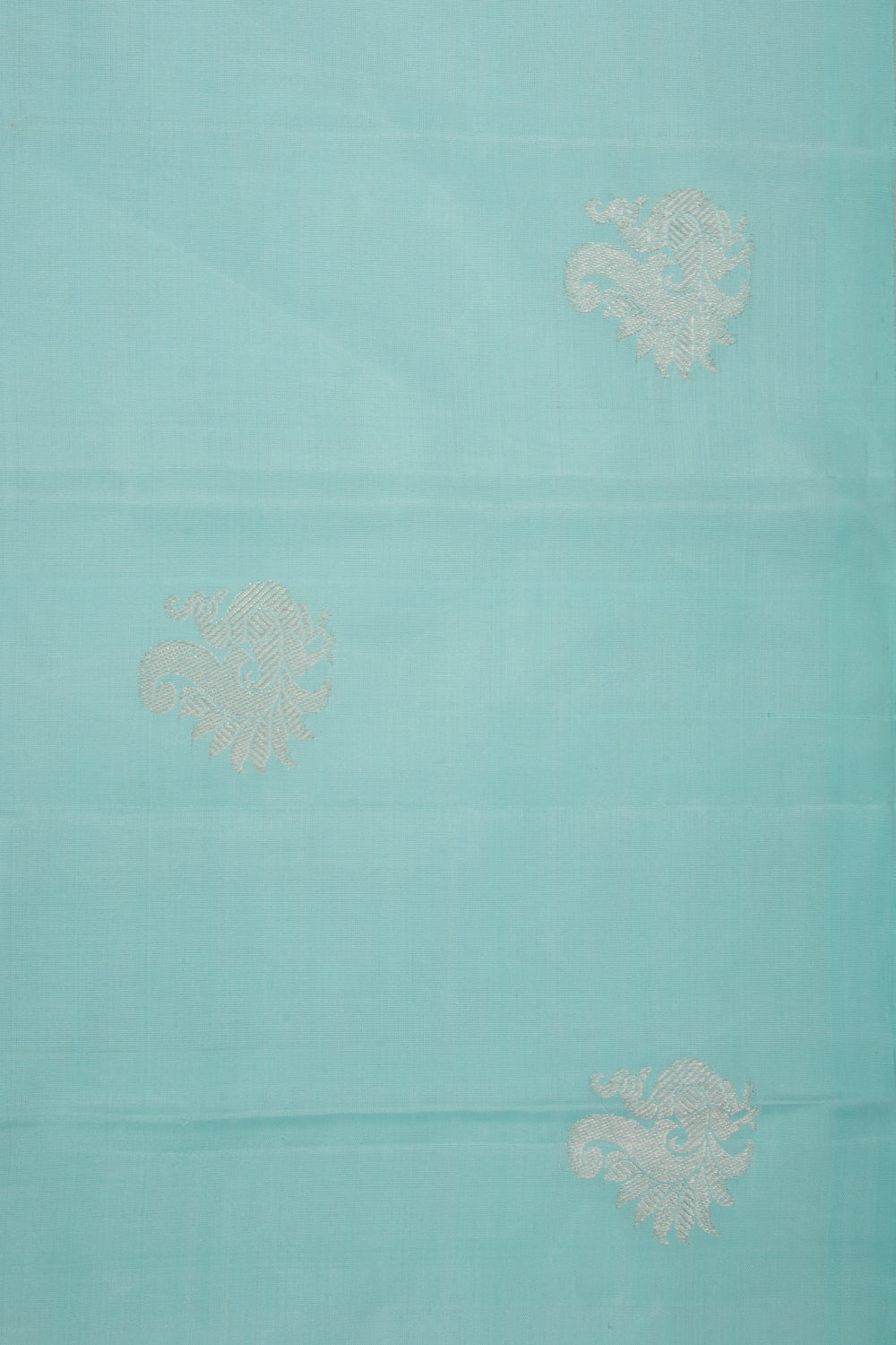 Kanchipuram Silk Butta Sky Blue Saree