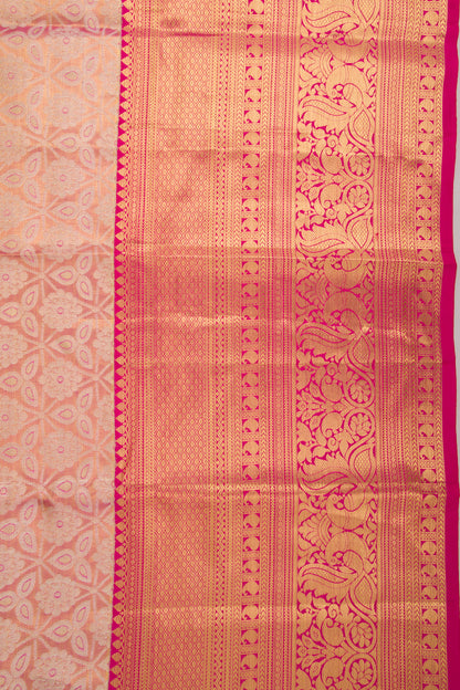 Taranga Kanchi Silk Tissue Brocade Pink Saree