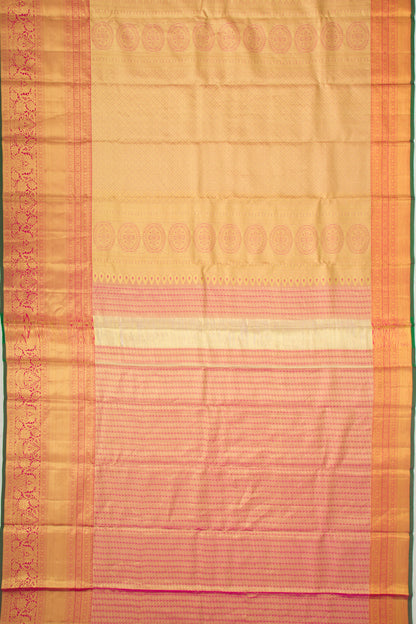 Taranga Kanchi Silk Tissue Brocade Pink Saree