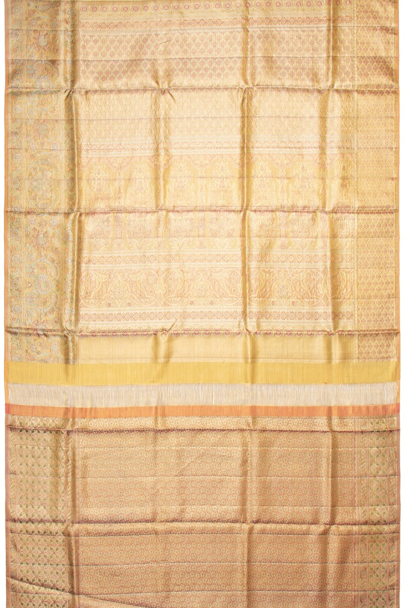 Kanchipuram Silk Tissue Butta Sky Blue Saree