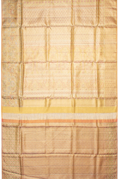 Kanchipuram Silk Tissue Butta Sky Blue Saree
