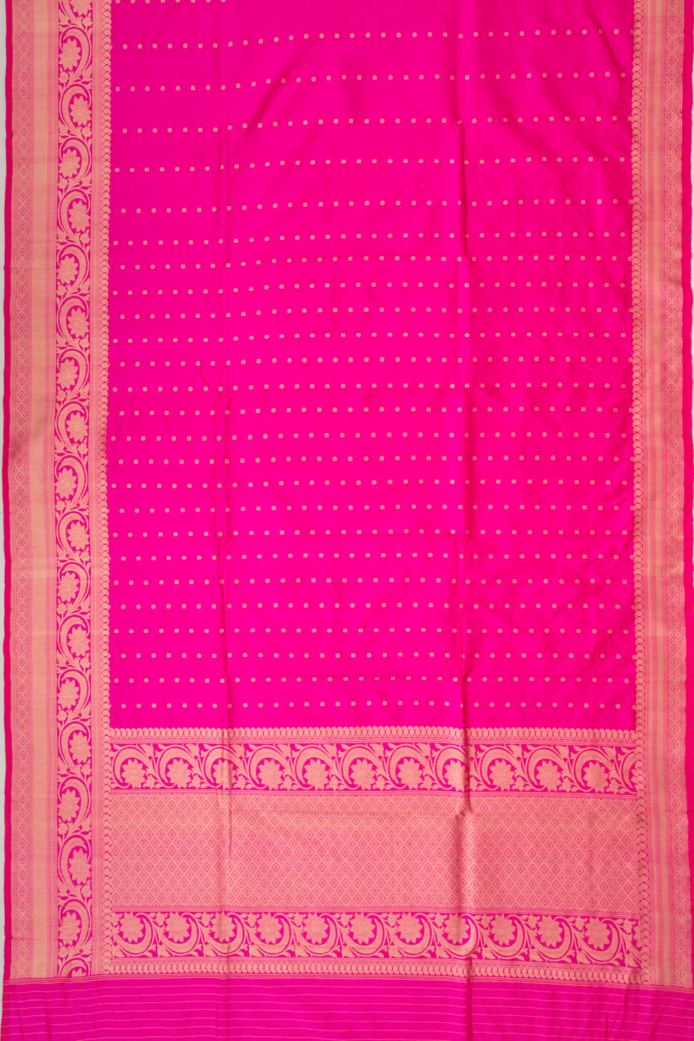 Banarasi Katan Silk Butta Pink Saree