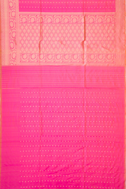 Banarasi Katan Silk Butta Pink Saree