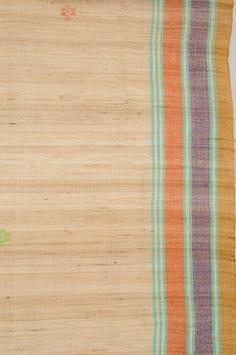 Bhagalpuri Tussar Butta Biege Saree