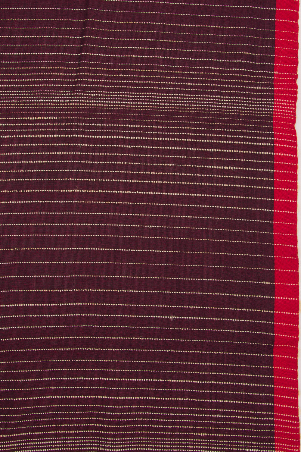 Bhagalpuri Tussar Vertical Lines Brown Saree