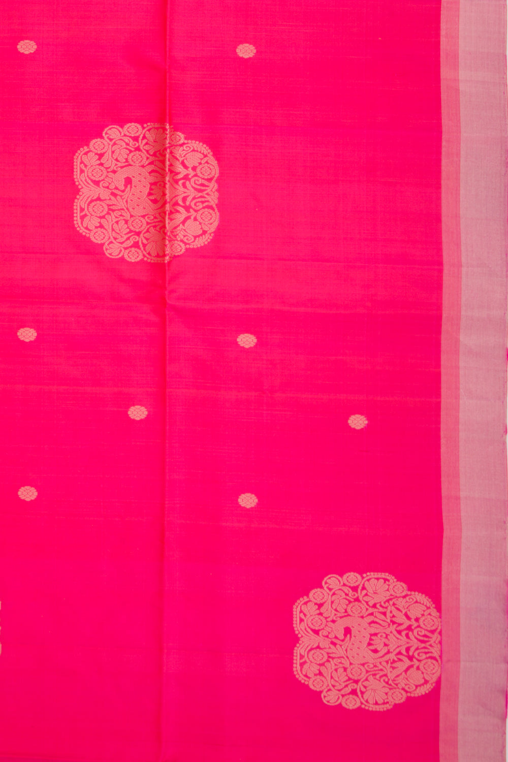 Coimbatore Silk Butta Pink Saree
