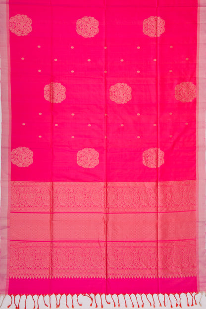 Coimbatore Soft Silk Butta Pink Saree